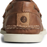 Men's A/O 2-Eye Cross Lace Leather Wide - Tan