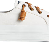 Women's Crest Vibe Platform Canvas White