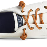Women's Crest Vibe Platform Canvas White