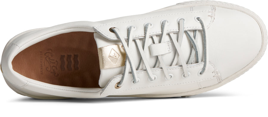 Women's Anchor Plushwave Leather White