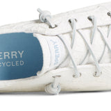 Women's Crest Vibe Platform Seasonal White Canvas