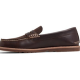 Men's Ripple Penny Leather Amaretto Herringbone