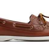 Women's Authentic Original 1-Eye Leather Brown Distress
