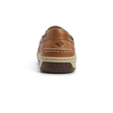 Men's Billfish Slip-On Wide Leather Linen