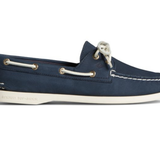Women's Authentic Original 2-Eye Leather Navy