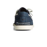 Women's Authentic Original 2-Eye Leather Navy