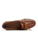 Women's Authentic Original 1-Eye Leather Brown Distress