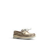 Women's Authentic Original 2-Eye Leather Crinkle Gold