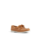 Women's Authentic Original 2-Eye Woven Leather Wide Tan