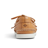 Women's Authentic Original 2-Eye Woven Leather Wide Tan