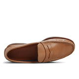 Men's Authentic Original Harbor Penny Loafer Leather Wide Sahara