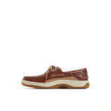 Men's Billfish 3 Eye Leather Wide Tumbled Brown