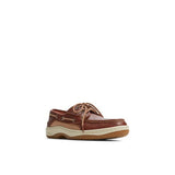 Men's Billfish 3 Eye Leather Wide Tumbled Brown