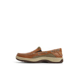 Men's Billfish Slip-On Wide Leather Linen