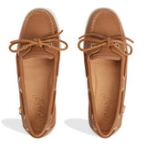 Women's Goldfish Boat Shoe Leather Saffiano