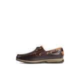 Men's Gold Cup Boat Leather Wide Amaretto