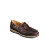 Men's Gold Cup Boat Leather Wide Amaretto