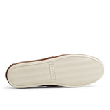Women's Slim Boat Leather Tan Distress