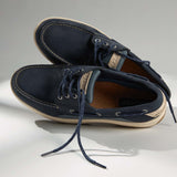 Men's Billfish 3-Eye Wide Navy Nubuck