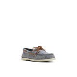 Men's Authentic Original 2-Eye Lite Textile Wide Navy