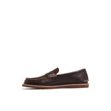 Men's Ripple Penny Leather Amaretto Herringbone