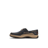 Men's Billfish 3-Eye Wide Leather Navy
