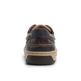 Men's Billfish 3-Eye Wide Leather Navy