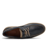 Men's Billfish 3-Eye Wide Leather Navy