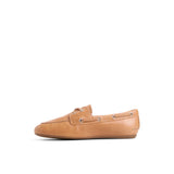 Women's Slim Boat Leather Tan