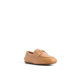 Women's Slim Boat Leather Tan
