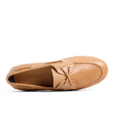Women's Slim Boat Leather Tan