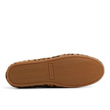 Women's Slim Boat Leather Pony Hair Leopard