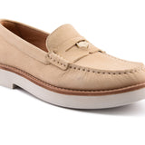 Women's Tallulah Leather Nubuck Semolina