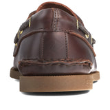 Men's Authentic Original 2-Eye Wide Leather Amaretto