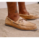 Men's Authentic Original 2-Eye Wide Leather Sahara