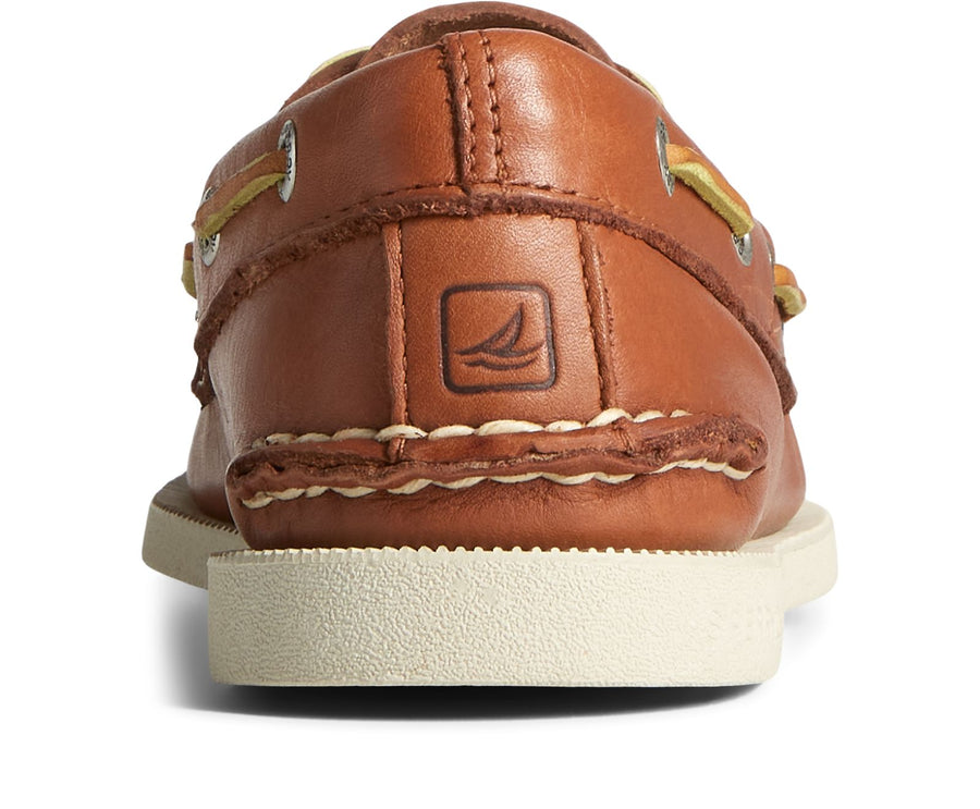 Men's Authentic Original 2-Eye Wide Leather Tan