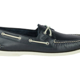 Men's Authentic Original 2-Eye Wide Leather Navy