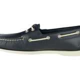 Men's Authentic Original 2-Eye Wide Leather Navy