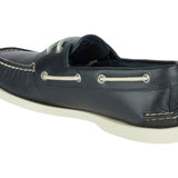Men's Authentic Original 2-Eye Wide Leather Navy