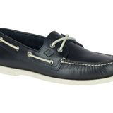 Men's Authentic Original 2-Eye Wide Leather Navy