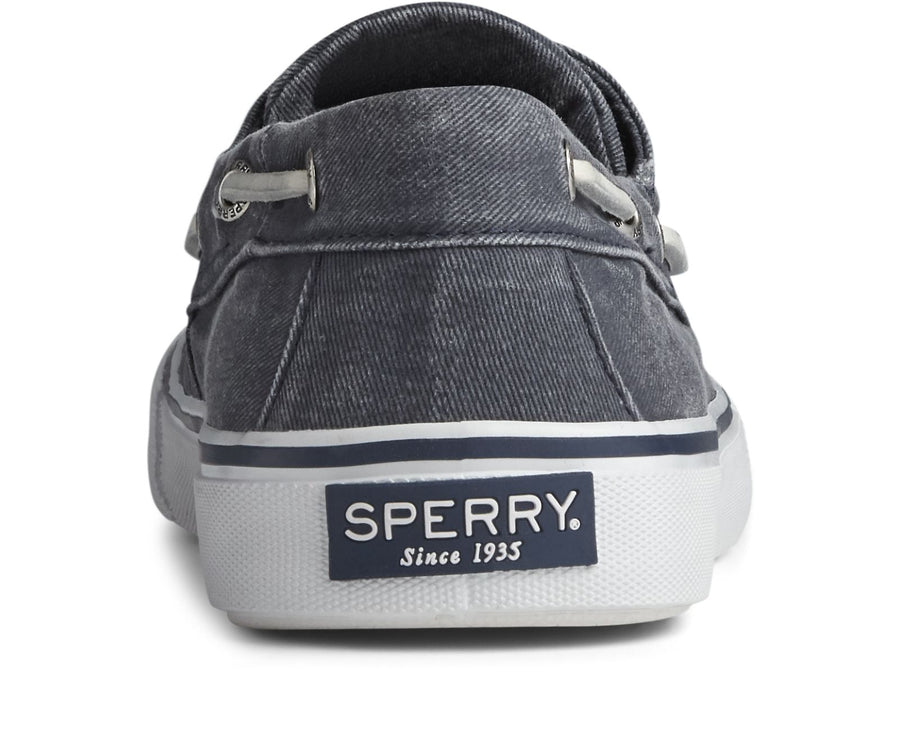 Men's Bahama Salt Washed Canvas Navy – Sperry Australia