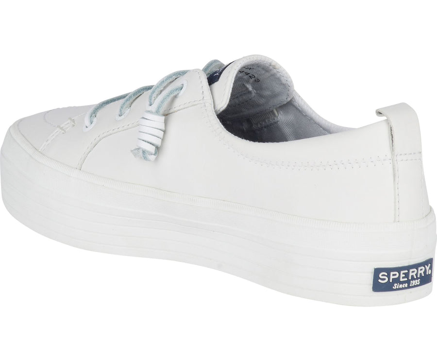 Women's Crest Vibe Platform Leather White â Sperry Australia