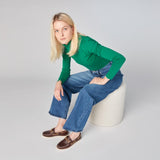 Women's Authentic Original 2-Eye Leather Brown